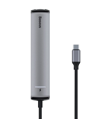 Хаб Baseus Mechanical Eye 6 in 1 (CAHUB-J0G)