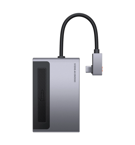 Хаб Baseus Multifunctional Magic Type-C Hub with Retractable Clip (CAHUB-DA0G)