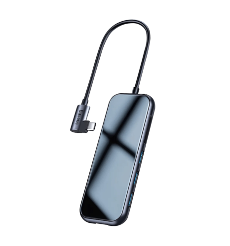 Хаб Baseus Superlative 3USB+HD4K+SD/TF+PD (CAHUB-CZ0G)