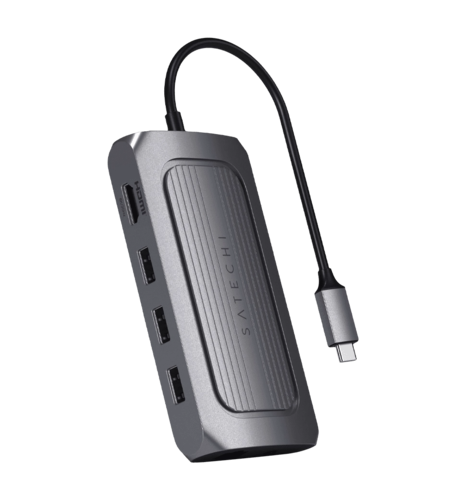 Хаб Satechi USB4 Multiport Adapter with 8K HDMI Space Gray (ST-U4MA3M)
