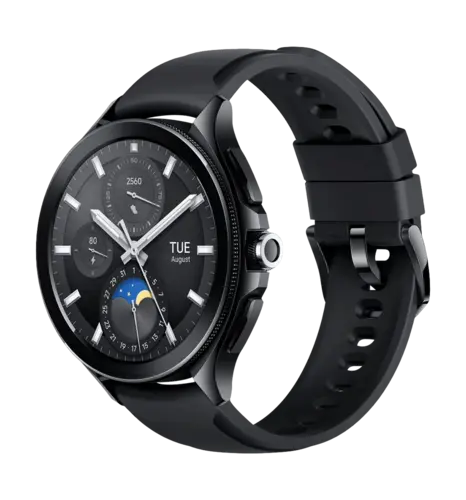 Xiaomi Watch 2 Pro Bluetooth Black Case with Black Fluororubber Strap (BHR7211GL)