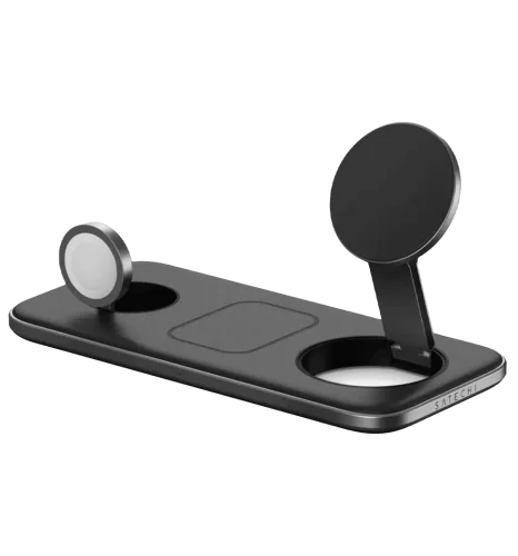 Зарядное устройство Satechi Trio Qi2 Pad Space Grey (ST-QTPM-EA)