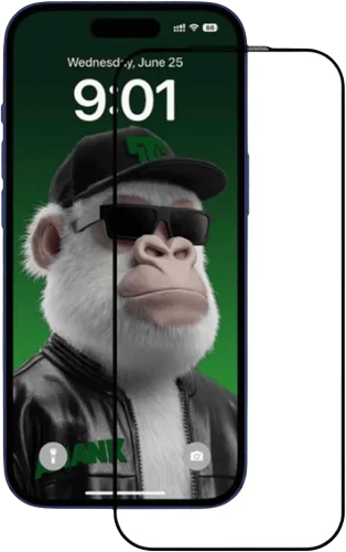 Защитное стекло Anank 2.5D Corning 10X Reinforced for iPhone 17 Pro (6975593907163)