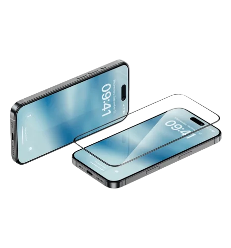 Захисне скло Benks Ultra Shield HD Screen Protector iP16 Pro (0.3/Black/S) (C.M.LG.AP.BK.A065)