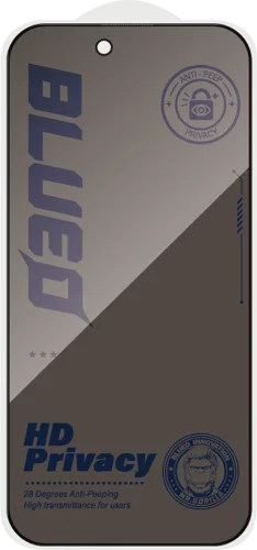 Захисне скло Blueo для iPhone 17 Pro/17/16 Pro NPB14 Anti-Peep