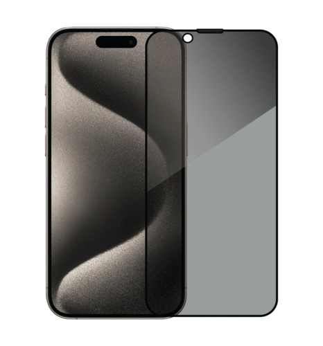 Захисне скло Blueo Full Cover Anti-Peep Glass for iPhone 15 Pro