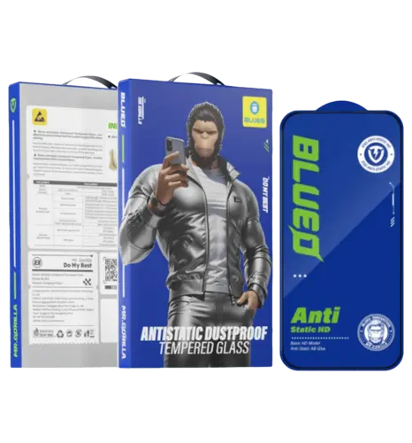 Захисне скло Blueo Full Cover HD iPhone 15/16 Anti-Static (Black)