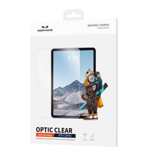 Захисне скло Keephone IPG-01 clear glass iPad Air 11" (2024/2025) (KPOPT24AIR11)