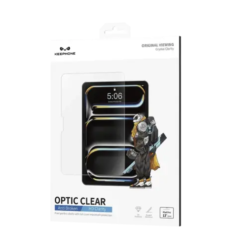 Захисне скло Keephone IPG-01 clear glass Pad Air 13" (2024) (KPOPT24AIR13)