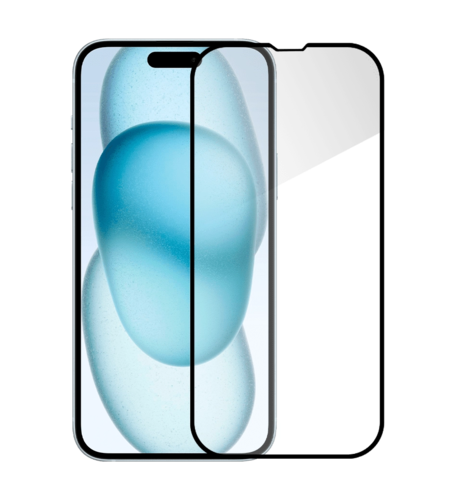 Захисне скло Monblan для iPhone 14 Pro/15 2.5D Anti Static 0.26mm (Black)