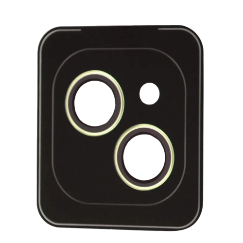 Защитное стекло Achilles iPhone 15/15 Plus (yellow)