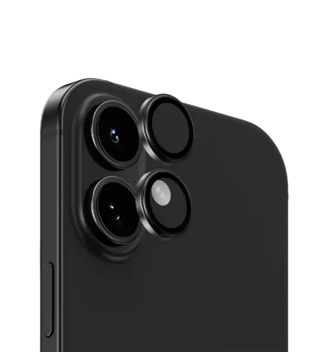 Захисне скло на камеру Benks DR Sapphire Lens Protector iP16/16 Plus (Black/2Pcs) (C.M.SX.AP.BK.L064)