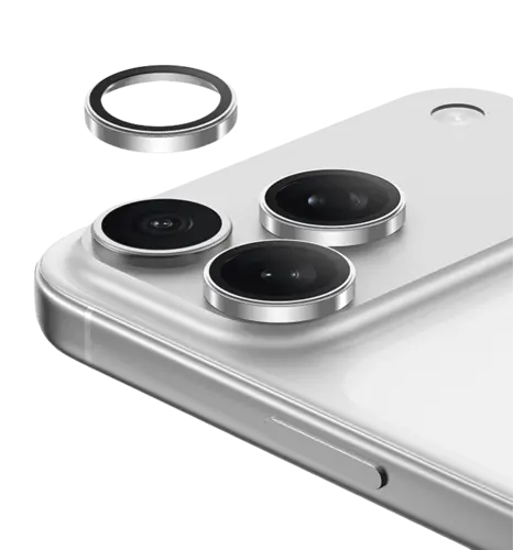 Захисне скло на камеру Keephone SAPPHIRE KP-SPL-012 iPhone 17 Pro/17 Pro Max White Titanium (KPSAPE17PMWH)