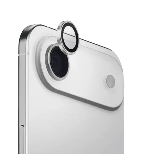 Захисне скло на камеру UNIQ Optix Aluminium Camera iPhone 17 Air Срібний UNIQ-IP6.6 (2025) - ALENSSSIL