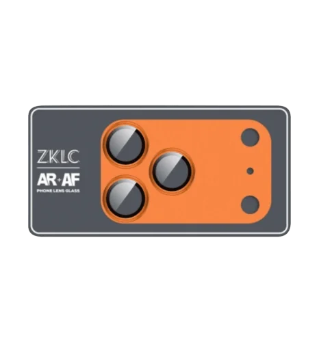 Захисне скло на камеру ZK iPhone 17 Pro Armored Lens Protection Glass (Cosmic Orange)