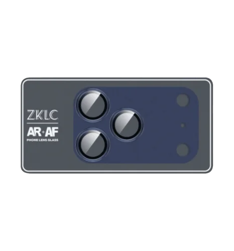 Захисне скло на камеру ZK iPhone 17 Pro Armored Lens Protection Glass (Deep Blue)