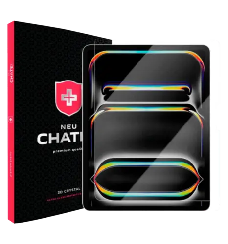 Захисне скло +NEU Chatel Screen Protective HD Glass 0.26mm for iPad Pro 13" (2024) Front