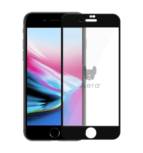Захисне скло SIM (by iLera) 3D for iPhone 8/SE Black