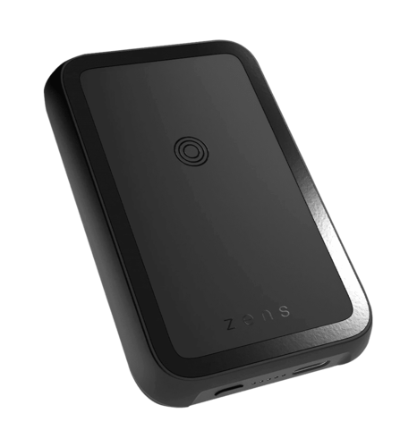 Zens Magnetic Single Powerbank 4000 mAh Black (ZEPP01M/00)