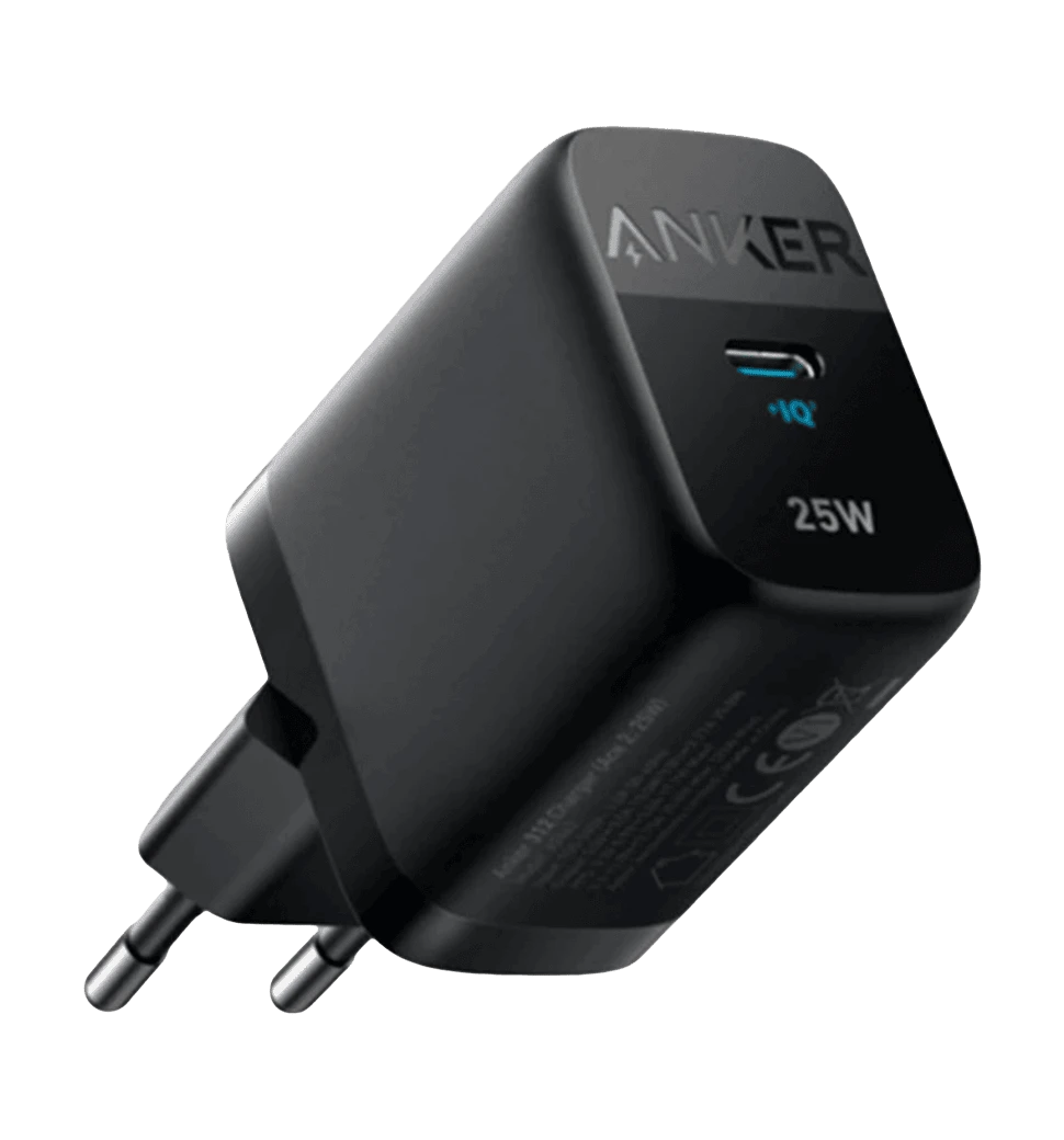Адаптер ANKER PowerPort 312 - 25W USB-C (Чорний)
