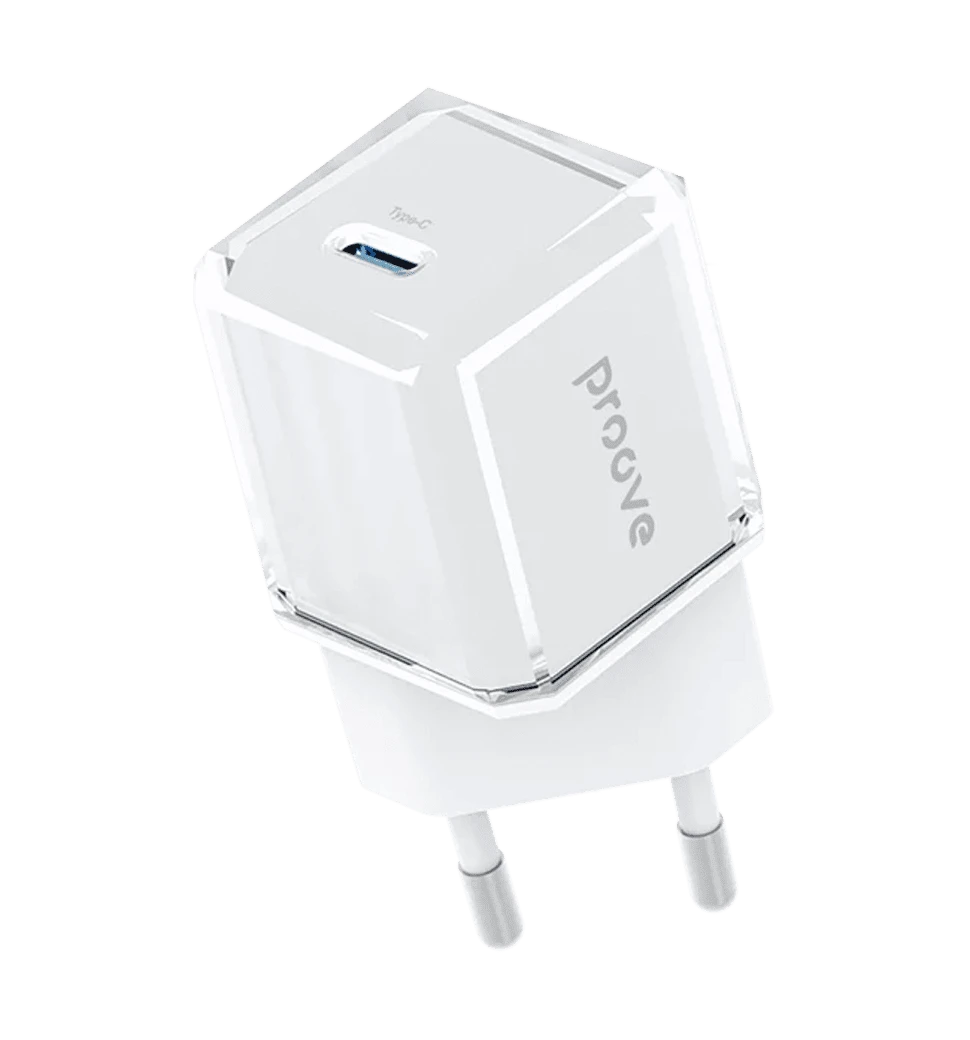 Адаптер Proove Pure GaN 30W (Type-C) (white)