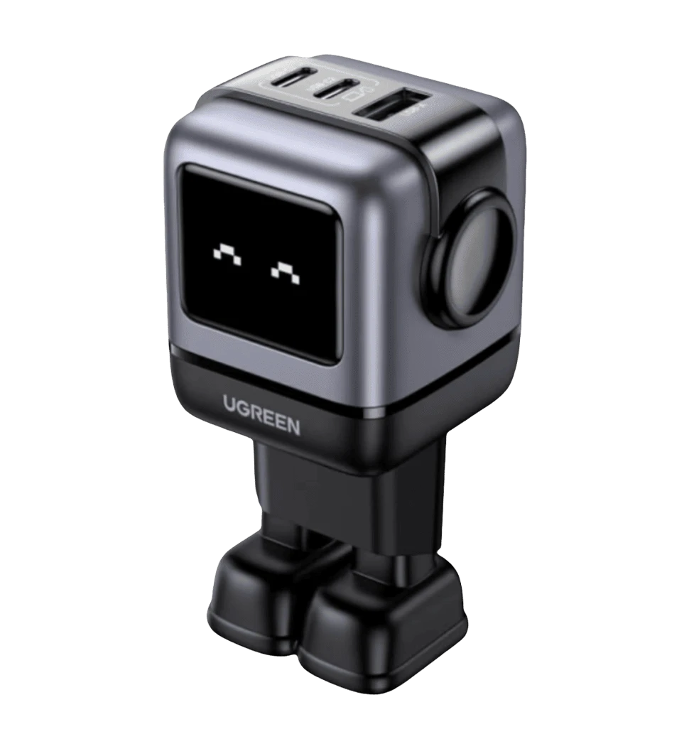 Адаптер UGREEN CD226 USB-A+3xUSB-C 100W GaN Tech Fast Charger Grey (40747)