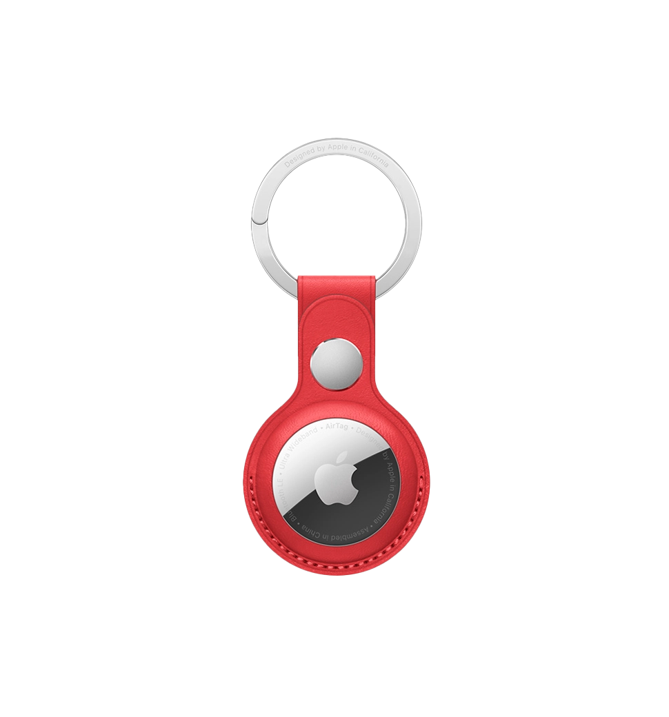 AirTag Leather Key Ring - Product Red (MK103)