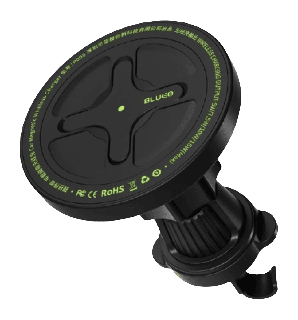 Автотримач Blueo Ape Legend Car Mount Magnetic Wireless Charger Black (BC5955B)