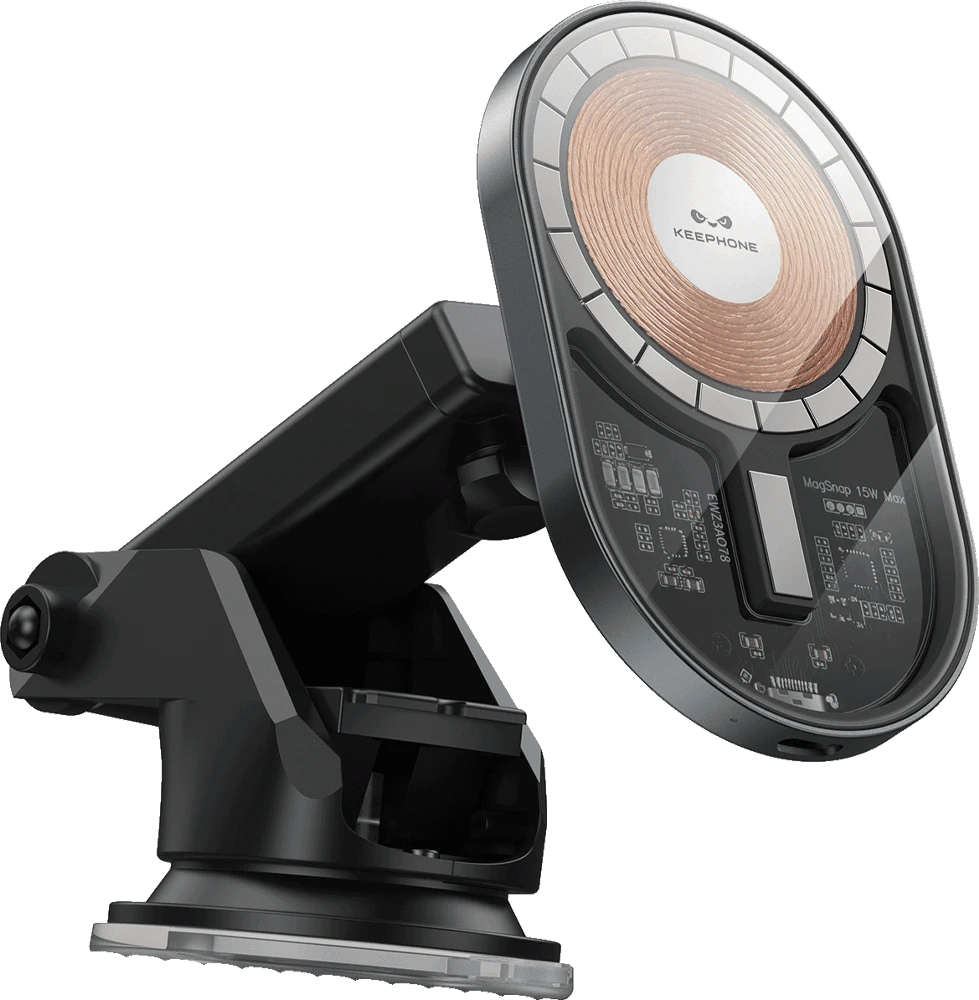 Автодержатель Keephone KPW-08 Gunmetal (KPSNAPMOUNGL)