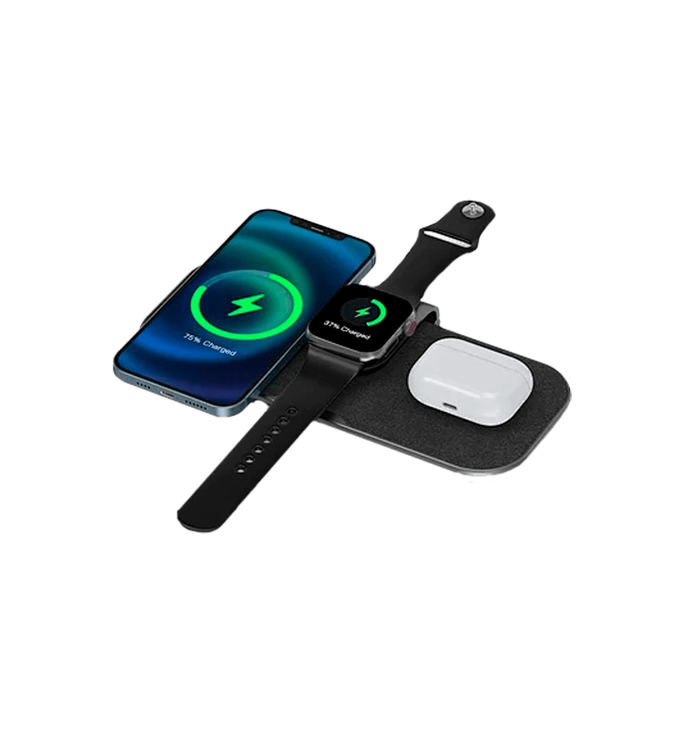 Бездротова Зарядка WIWU [PA3IN1B] Power Air 3in1 Series (Black)