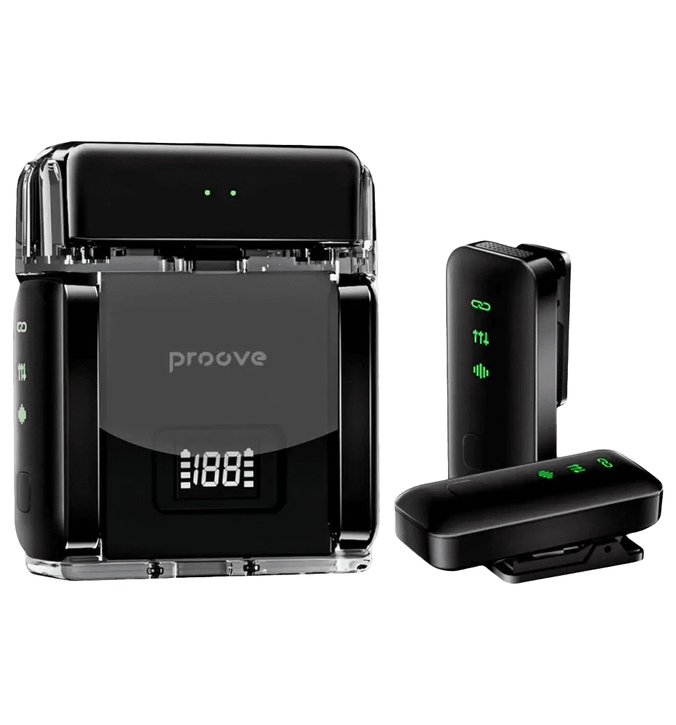 Бездротовий петличний мікрофон Proove Live (Black)