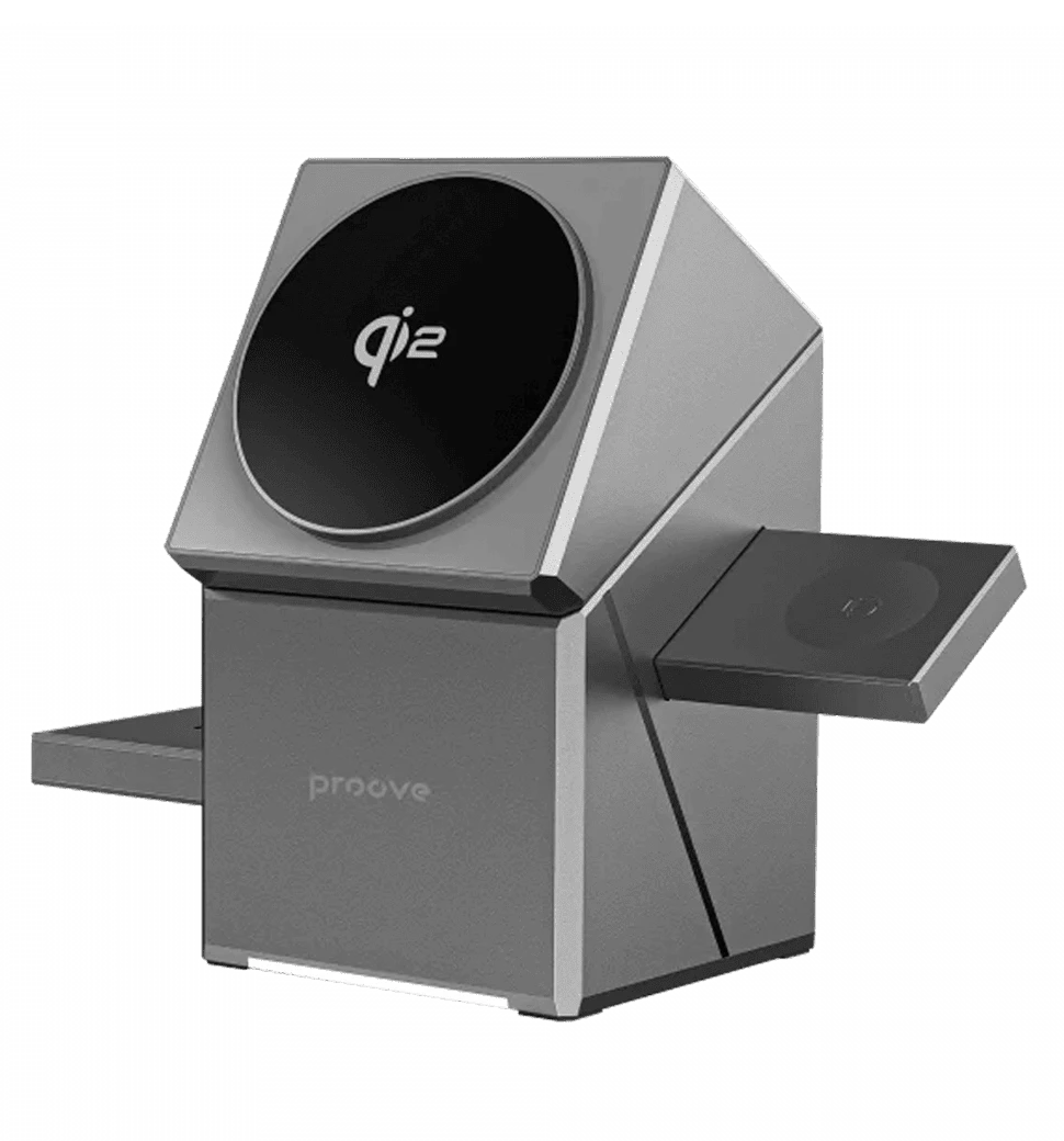 Бездротовий ЗП Proove Iron Hide 3 in 1 Qi2