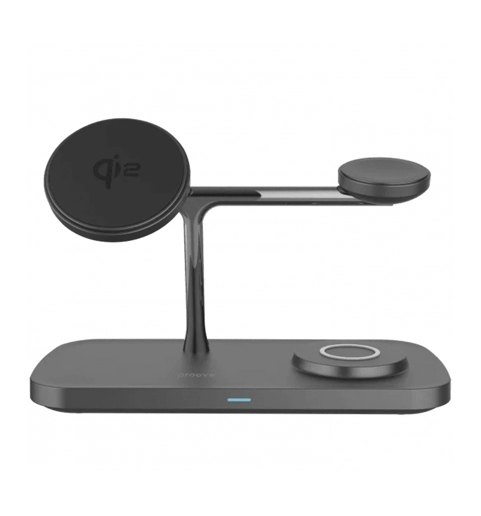 Бездротовий ЗП Proove Magnetic Field Pro 3 in 1 Qi2