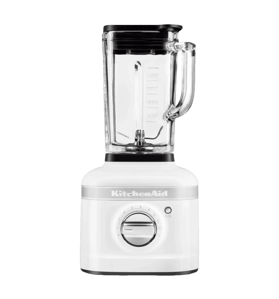 Блендер KitchenAid Artisan K400 1,4 л 5KSB4026EWH зі скляним стаканом білий
