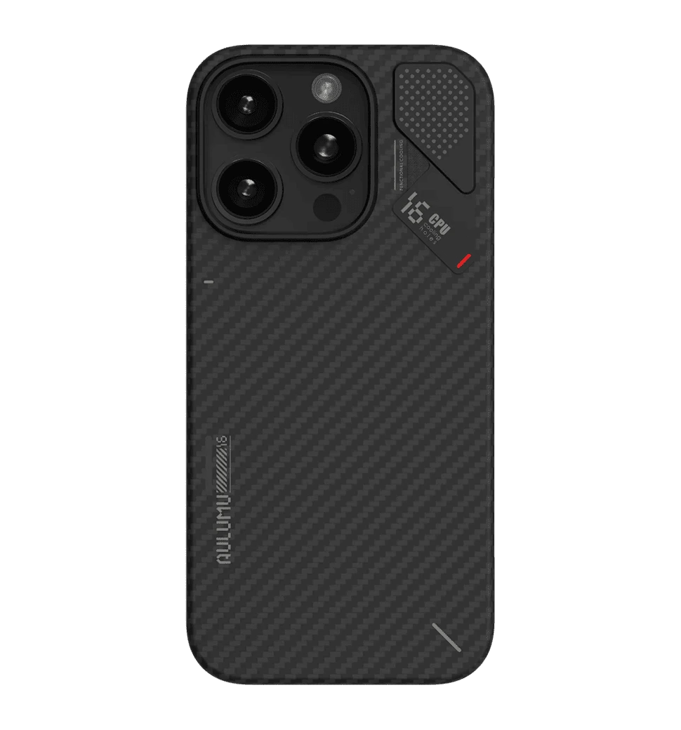 Чохол AULUMU A16 Aramid Fiber Case for iPhone 16 Pro Max Black (A16-AF-BK-PM)