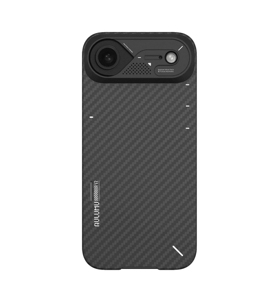 Чехол AULUMU A17 Aramid Fiber Case Aramid Fiber case only for  iPhone 17 Air Black