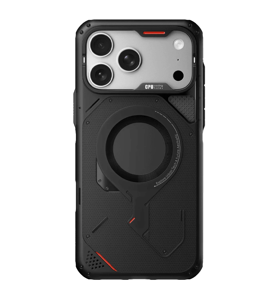 Чохол AULUMU A17 Rugged case Rugged Case only for iPhone 17 Pro Max translucent gray