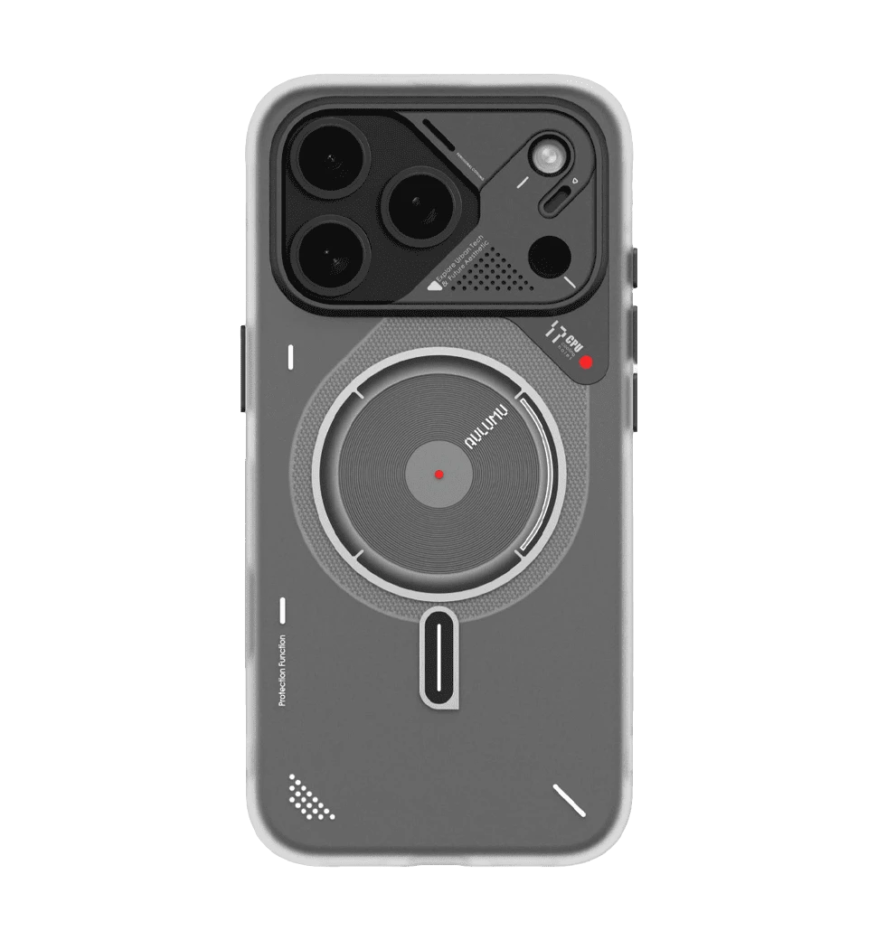 Чохол AULUMU A17 TPU IMD case TPU IMD case only for iPhone 17 Pro Max Translucent White