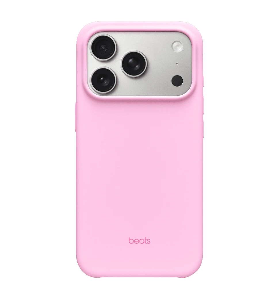 Чохол Beats iPhone 17 Pro Case with MagSafe and Camera Control — Pebble Pink (MGKF4)