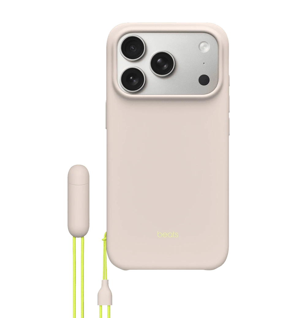 Чохол Beats iPhone 17 Pro Kickstand Case with MagSafe and Camera Control - Lime Stone (MGTN4)