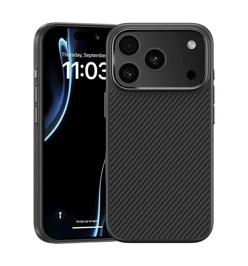 Чохол Benks Armor Air Phone Case Built with Kevlar  iPhone 17 Pro Max (600D/Black)