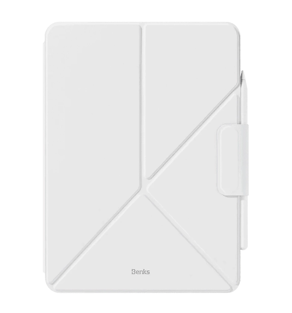 Чехол Benks Magnetic Multi-Fold Protective Case Pad Air 13 2024/White
