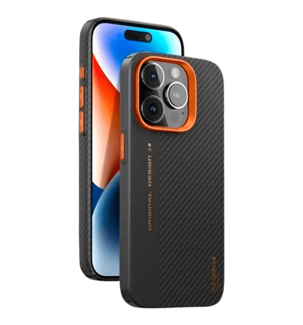 Чохол Blueo Air BiTexture Slim Aramid Fiber Case 600D MagSafe for iPhone 15 Pro Max