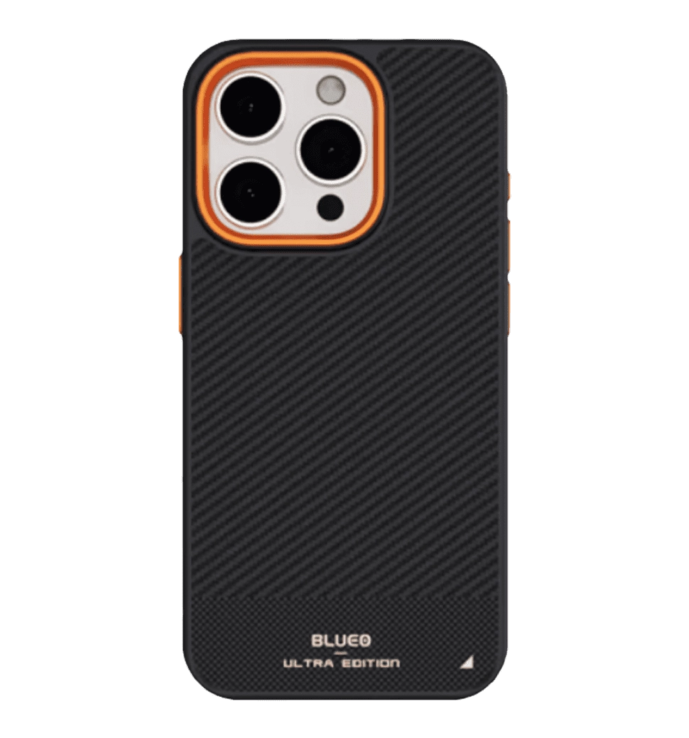 Чохол Blueo Air BiTexture Slim Aramid Fiber Case 600D MagSafe for iPhone 15 Pro