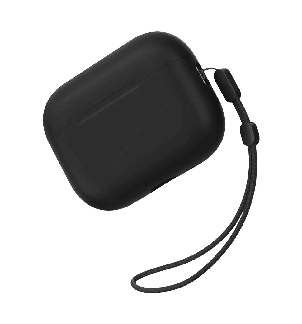 Чехол Blueo для AirPods Pro 3 B50 Liquid Silicone Series (Black)