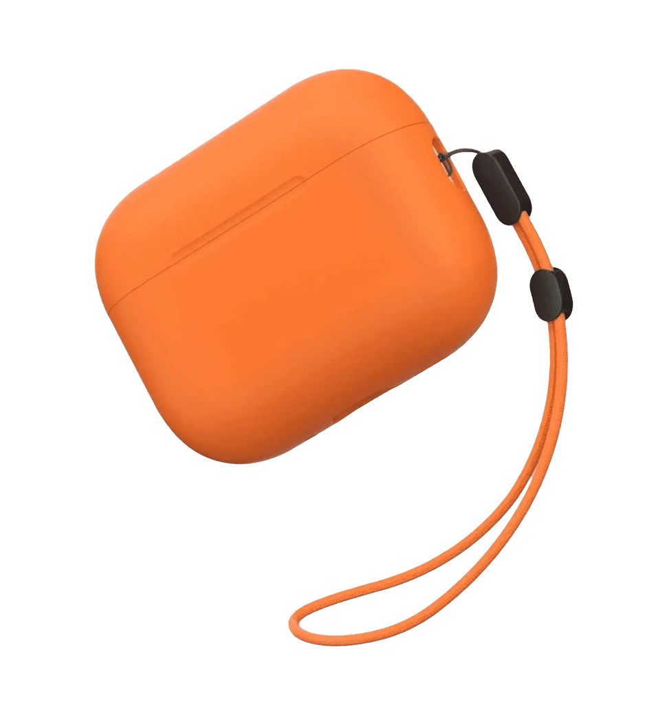 Чехол Blueo для AirPods Pro 3 B50 Liquid Silicone Series (Orange)