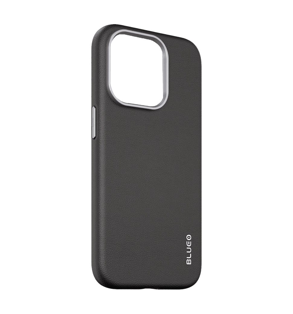 Чохол Blueo Leather Case for iPhone 14 Pro Max with MagSafe Black (B52-I14PMBLK)