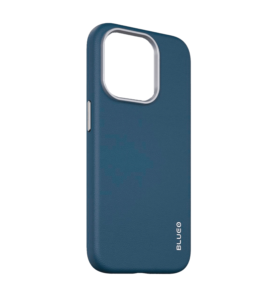 Чохол Blueo Leather Case for iPhone 14 Pro with MagSafe Blue (B52-I14PBL)