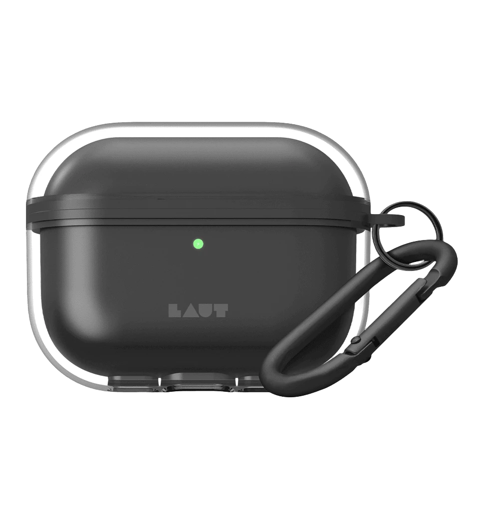 Чехол для наушников LAUT AERO PROTECT для AirPods Pro 3 Black Crystal (L_APP3_AP_BK)