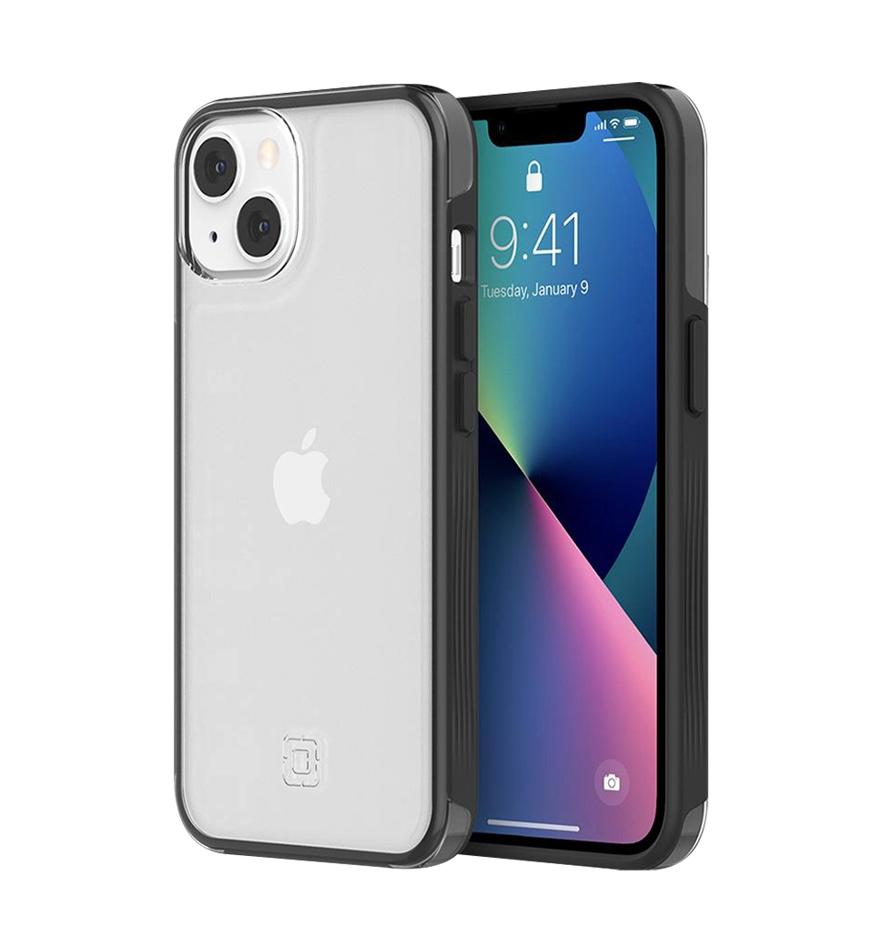 Чохол Incipio Organicore Clear for iPhone 13 - Charcoal/Clear (IPH-1933-CHL)